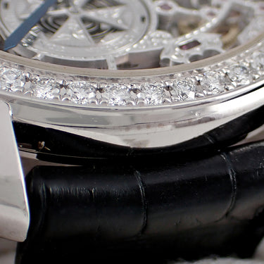 腕時計 ヴァシュロン・コンスタンタン VACHERON CONSTANTIN マルタ オープンワークド 43580/000G 自動巻き メンズ OH済 K18WG無垢 純正ダイヤ
