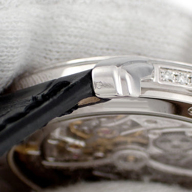 腕時計 ヴァシュロン・コンスタンタン VACHERON CONSTANTIN マルタ オープンワークド 43580/000G 自動巻き メンズ OH済 K18WG無垢 純正ダイヤ