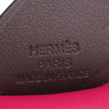 エルメス HERMES ロデオPM ペガサス フランボワーズ×ローズサクラ×ルージュセリエ アニョーミロ バッグチャーム ピンク 赤茶