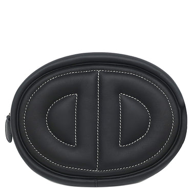 エルメス HERMES インザループ ベルトバッグ ヴェルソ ブラック スイフト ボディバッグ シルバー金具 ショルダー ウエストバッグ