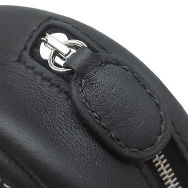 エルメス HERMES インザループ ベルトバッグ ヴェルソ ブラック スイフト ボディバッグ シルバー金具 ショルダー ウエストバッグ