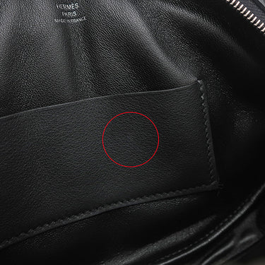 エルメス HERMES インザループ ベルトバッグ ヴェルソ ブラック スイフト ボディバッグ シルバー金具 ショルダー ウエストバッグ