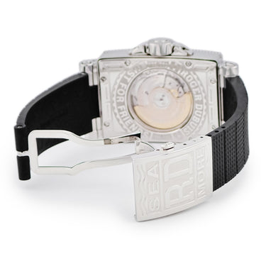 腕時計 ロジェデュブイ ROGER DUBUIS シーモア MS34 21 9 9.53 自動巻き メンズ ブラック ローマン バー 角型 限定