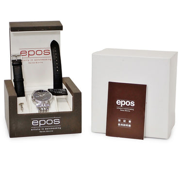 腕時計 エポス EPOS エモーション ナイトスカイ 3391BL 自動巻き メンズ ムーンフェイズ トリプルカレンダー ポインターデイト