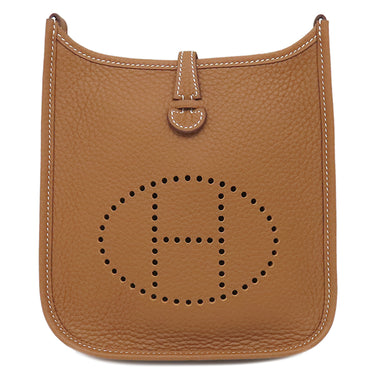 エルメス HERMES エヴリン TPM 16 ショート ゴールド トリヨンクレマンス ショルダーバッグ シルバー金具 新品 未使用 エブリン 2026年製