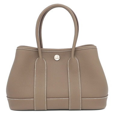 エルメス HERMES ネオ ガーデン23 エトゥープ ネゴンダ ハンドバッグ シルバー金具 新品 未使用 ガーデンパーティー 2026年製