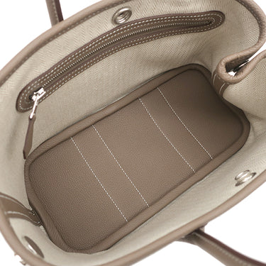 エルメス HERMES ネオ ガーデン23 エトゥープ ネゴンダ ハンドバッグ シルバー金具 新品 未使用 ガーデンパーティー 2026年製