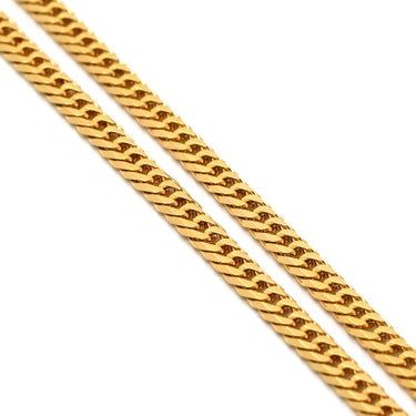 喜平 KIHEI K18 18金 50.2cm 10.1g 6面 ダブル W イエローゴールド K18YG ネックレス 造幣局検定マーク ※ショッピングローン対応していません
