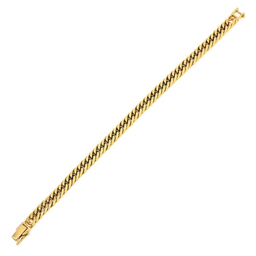 喜平 KIHEI K18 18金 17.9cm 20.5g 6面ダブル W イエローゴールド K18YG ブレスレット 造幣局検定マーク ※ショッピングローン対応していません