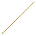喜平 KIHEI K18 18金 18.3cm 4.9g 6面ダブル W イエローゴールド K18YG ブレスレット 造幣局検定マーク ※ショッピングローン対応していません