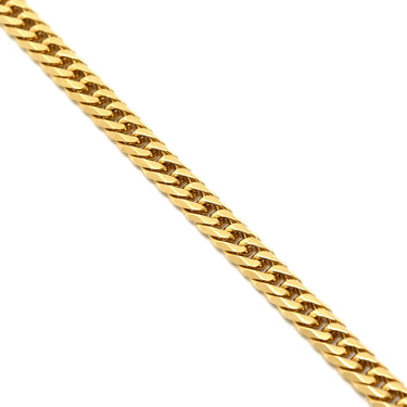 喜平 KIHEI K18 18金 18.3cm 4.9g 6面ダブル W イエローゴールド K18YG ブレスレット 造幣局検定マーク ※ショッピングローン対応していません