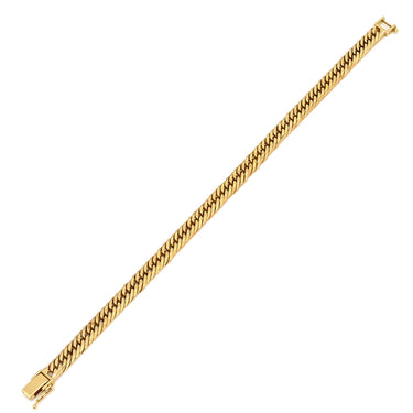 喜平 KIHEI K18 18金 19.9cm 20.5g 8面トリプル イエローゴールド K18YG ブレスレット 造幣局検定マーク ショッピングローン対応していません