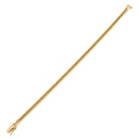 喜平 KIHEI K18 18金 17.3cm 5.0g 8面トリプル イエローゴールド K18YG ブレスレット 造幣局検定マーク ショッピングローン対応していません