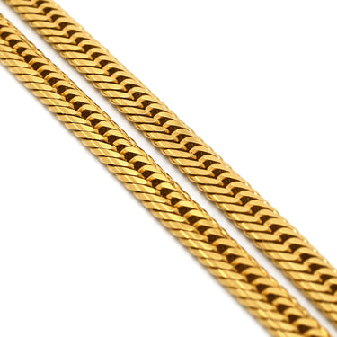 喜平 KIHEI K18 18金 45.0cm 22.9g 16面 トリプル イエローゴールド K18YG ネックレス 造幣局検定マーク ※ショッピングローン対応していません