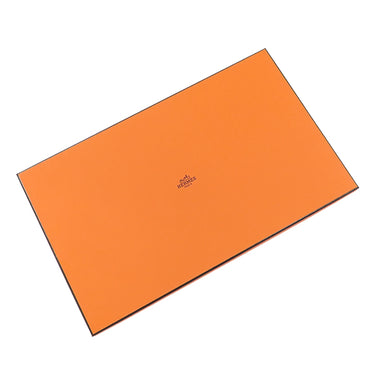 エルメス HERMES レクトヴェルソ H393850T マリン×オセアン カシミヤ マフラー 新品 未使用 リバーシブル フリンジ ロゴ刺繍