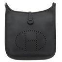 エルメス HERMES エヴリン3 PM ブラック トリヨンクレマンス ショルダーバッグ シルバー金具 黒 エブリン 2024年製