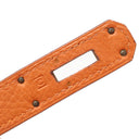 エルメス HERMES ケリー32 内縫い オレンジ トゴ 2WAYバッグ ゴールド金具 ショルダー