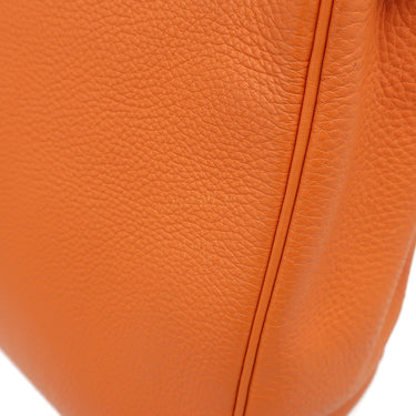 エルメス HERMES ケリー32 内縫い オレンジ トゴ 2WAYバッグ ゴールド金具 ショルダー