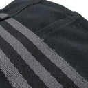 エルメス HERMES フールトゥ バザス ブラック×グレー キャンバス ショルダーバッグ シルバー金具 黒 グレー