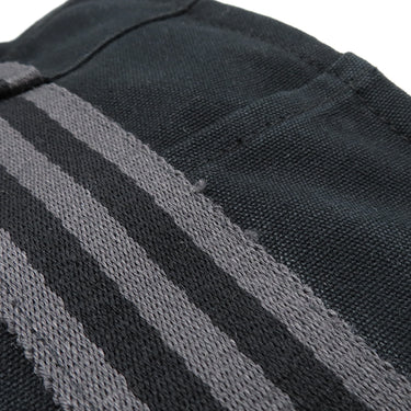 エルメス HERMES フールトゥ バザス ブラック×グレー キャンバス ショルダーバッグ シルバー金具 黒 グレー