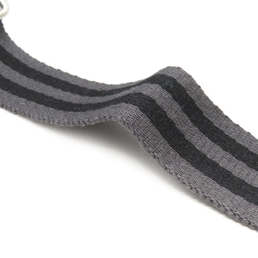 エルメス HERMES フールトゥ バザス ブラック×グレー キャンバス ショルダーバッグ シルバー金具 黒 グレー