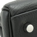 エルメス HERMES ケリー32 内縫い ブラック トリヨンクレマンス ハンドバッグ シルバー金具 黒 リカラー有