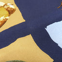 エルメス HERMES カレ90 CARRE ネイビー×マルチカラー シルク スカーフ 【PERSONA/ペルソナ】