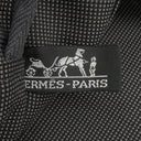 エルメス HERMES エールライントート MM グレー キャンバス トートバッグ シルバー金具 鍵・カデナ欠品