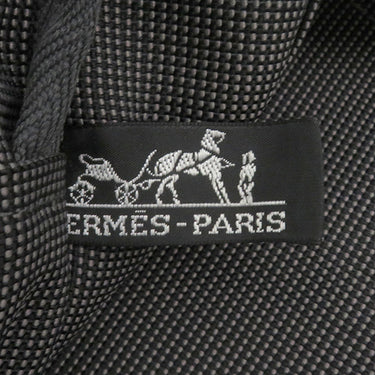 エルメス HERMES エールライントート MM グレー キャンバス トートバッグ シルバー金具 鍵・カデナ欠品