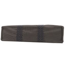 エルメス HERMES エールライントート MM グレー キャンバス トートバッグ シルバー金具 鍵・カデナ欠品