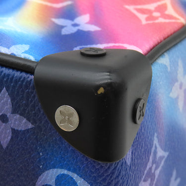 ルイヴィトン LOUIS VUITTON ミニ ソフトトランク M80952 マルチカラー レザー モノグラムサンセットキャンバス ショルダーバッグ マットブラック金具 シルバー金具