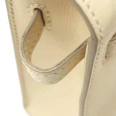 エルメス HERMES ミニミニケリー15 パルシュマン スイフト 2WAYバッグ ゴールド金具 アイボリー クリーム ショルダー