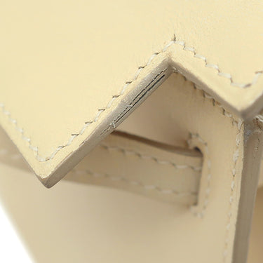 エルメス HERMES ミニミニケリー15 パルシュマン スイフト 2WAYバッグ ゴールド金具 アイボリー クリーム ショルダー