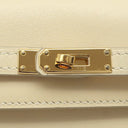 エルメス HERMES ミニミニケリー15 パルシュマン スイフト 2WAYバッグ ゴールド金具 アイボリー クリーム ショルダー