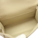 エルメス HERMES ミニミニケリー15 パルシュマン スイフト 2WAYバッグ ゴールド金具 アイボリー クリーム ショルダー