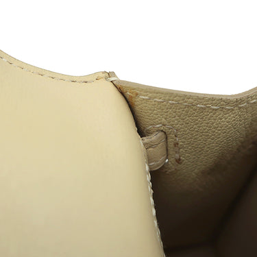 エルメス HERMES ミニミニケリー15 パルシュマン スイフト 2WAYバッグ ゴールド金具 アイボリー クリーム ショルダー