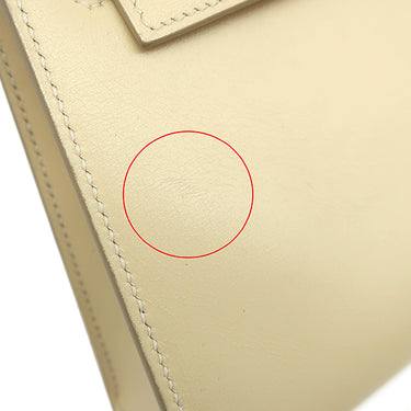 エルメス HERMES ミニミニケリー15 パルシュマン スイフト 2WAYバッグ ゴールド金具 アイボリー クリーム ショルダー