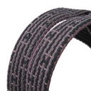 エルメス HERMES エールライン カバス グレー キャンバス トートバッグ シルバー金具