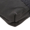 エルメス HERMES エールライン カバス グレー キャンバス トートバッグ シルバー金具