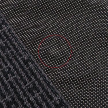 エルメス HERMES エールライン カバス グレー キャンバス トートバッグ シルバー金具