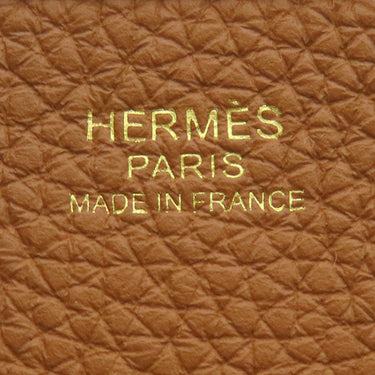 エルメス HERMES エヴリン3 PM ゴールド トリヨンクレマンス ショルダーバッグ ゴールド金具 茶