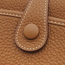 エルメス HERMES エヴリン3 PM ゴールド トリヨンクレマンス ショルダーバッグ ゴールド金具 茶