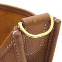 エルメス HERMES エヴリン3 PM ゴールド トリヨンクレマンス ショルダーバッグ ゴールド金具 茶