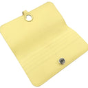 エルメス HERMES ドゴンロング ジョーヌプッサン スイフト 長財布 シルバー金具 黄色