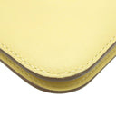 エルメス HERMES ドゴンロング ジョーヌプッサン スイフト 長財布 シルバー金具 黄色