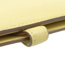 エルメス HERMES ドゴンロング ジョーヌプッサン スイフト 長財布 シルバー金具 黄色