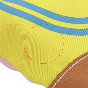 エルメス HERMES シルキーシティMM ジョーヌナプル×ヴェールヴェロネーゼ シルク スイフト ショルダーバッグ シルバー金具 【BRIDES DE GALA/ブリッドドゥガラ】