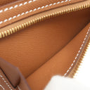 エルメス HERMES ベアン コンビネ ゴールド ヴォーマダム 三つ折り財布 ゴールド金具 新品 未使用 茶