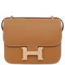 エルメス HERMES コンスタンス3 ミニ ミロワール ゴールド ヴォーエプソン ショルダーバッグ ローズゴールド金具 新品 未使用 茶 PG RG