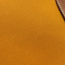 エルメス HERMES ガーデンパーティーPM サフラン×ゴールド トワルオフィシエ ネゴンダ トートバッグ シルバー金具 茶